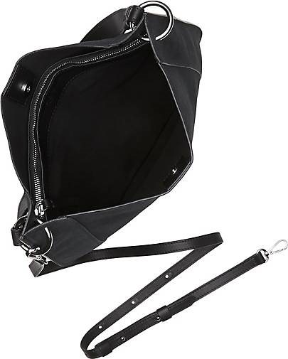 Marc O'Polo Hobo-Bag large aus Veloursleder