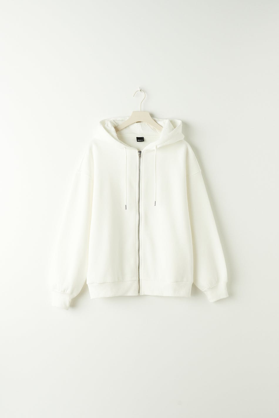 Oversized zip hoodie