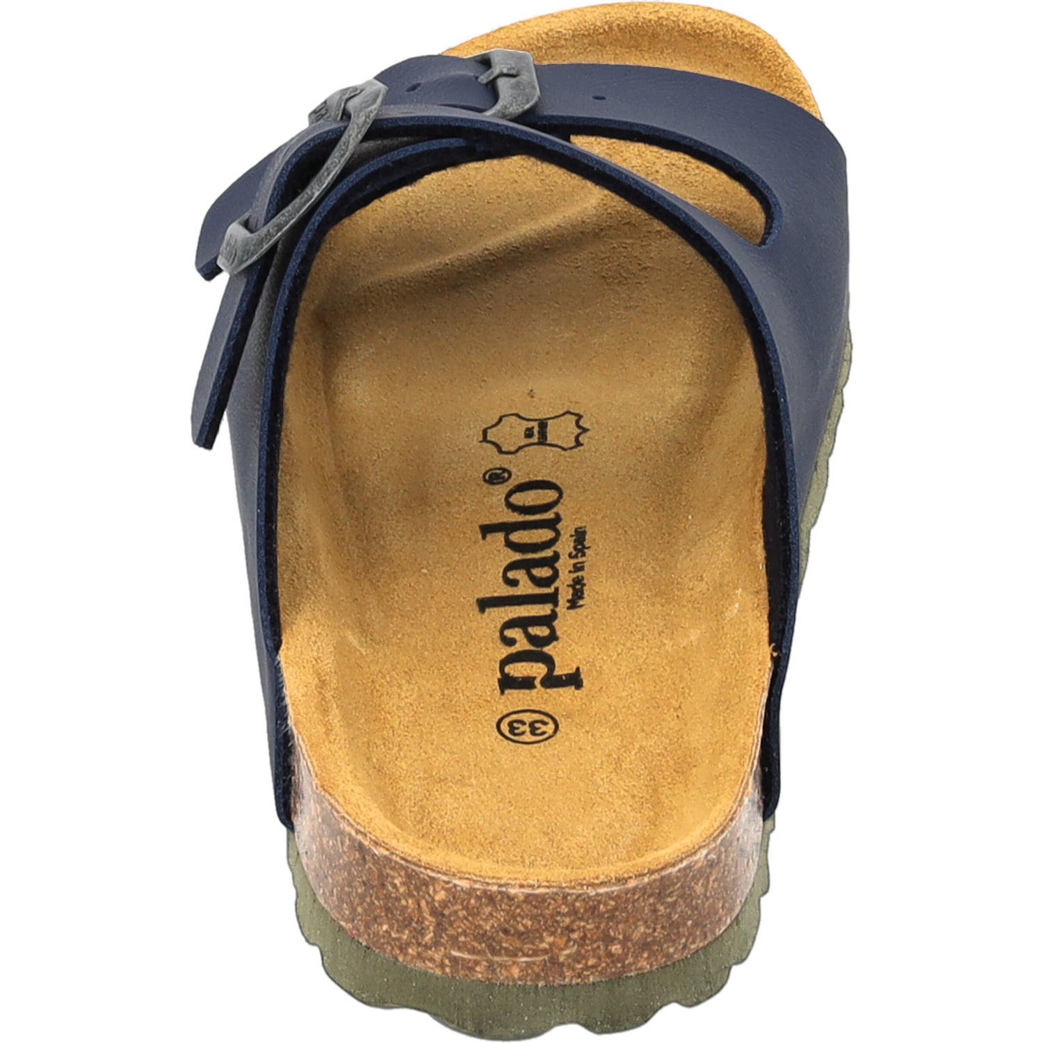 Palado Kids Korfu B Basic, Pantoletten, Kinder, Dunkelblau/Khaki