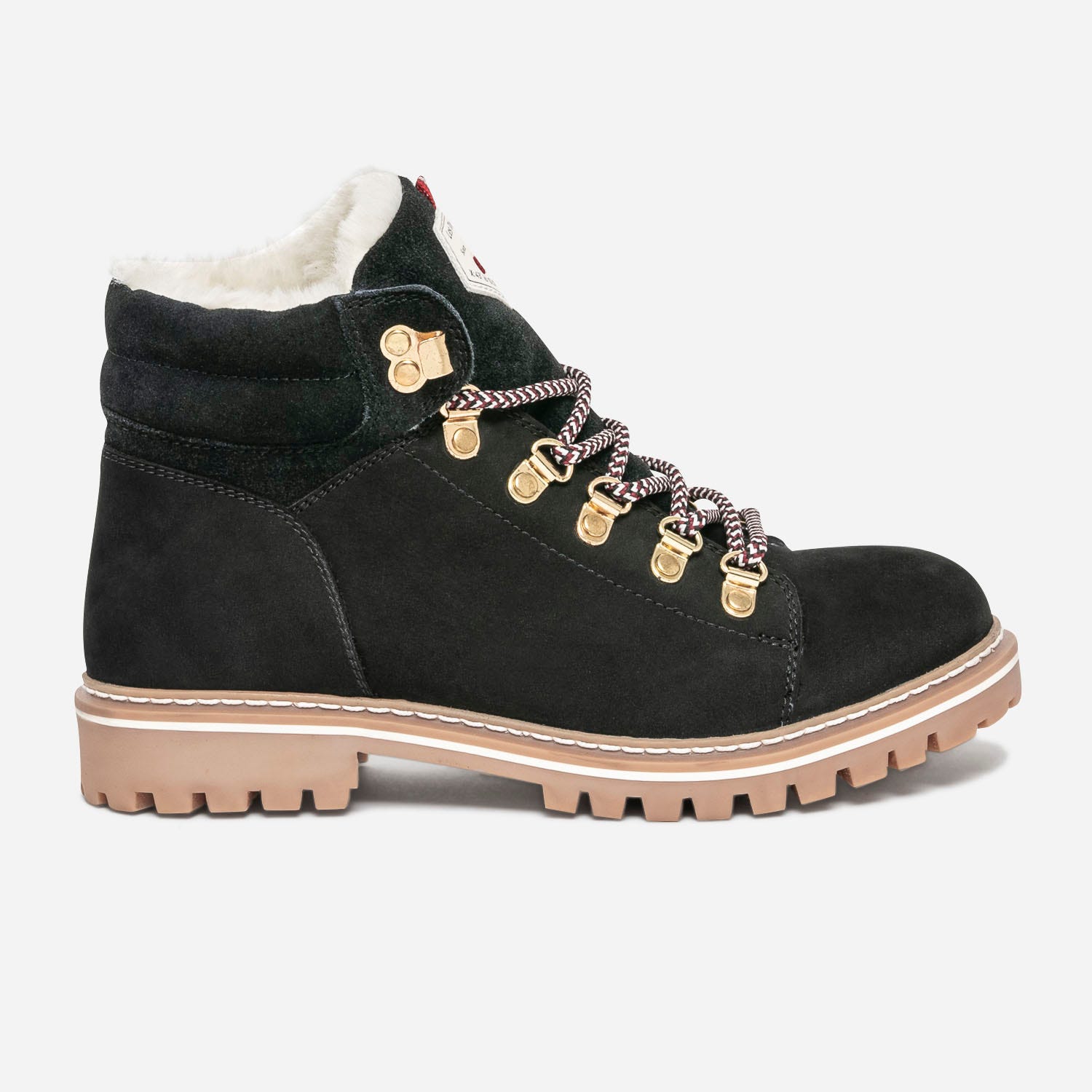 Boots à lacet LES TROPEZIENNES par M.Belarbi noires en nubuck