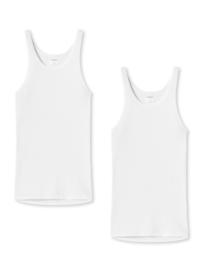 Schiesser Unterhemd Original Classics in Weiß günstig kaufen
