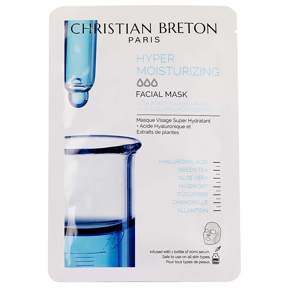 christian breton MASQUE VISAGE HYDRATANT 3 Masques Hydratants