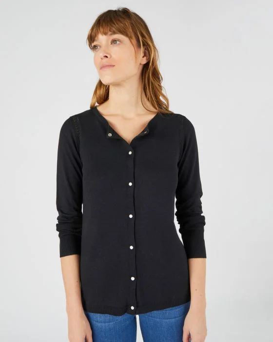 Cardigan maille fine