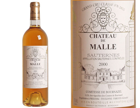 Château de Malle 2019 Bordeaux Sauternes