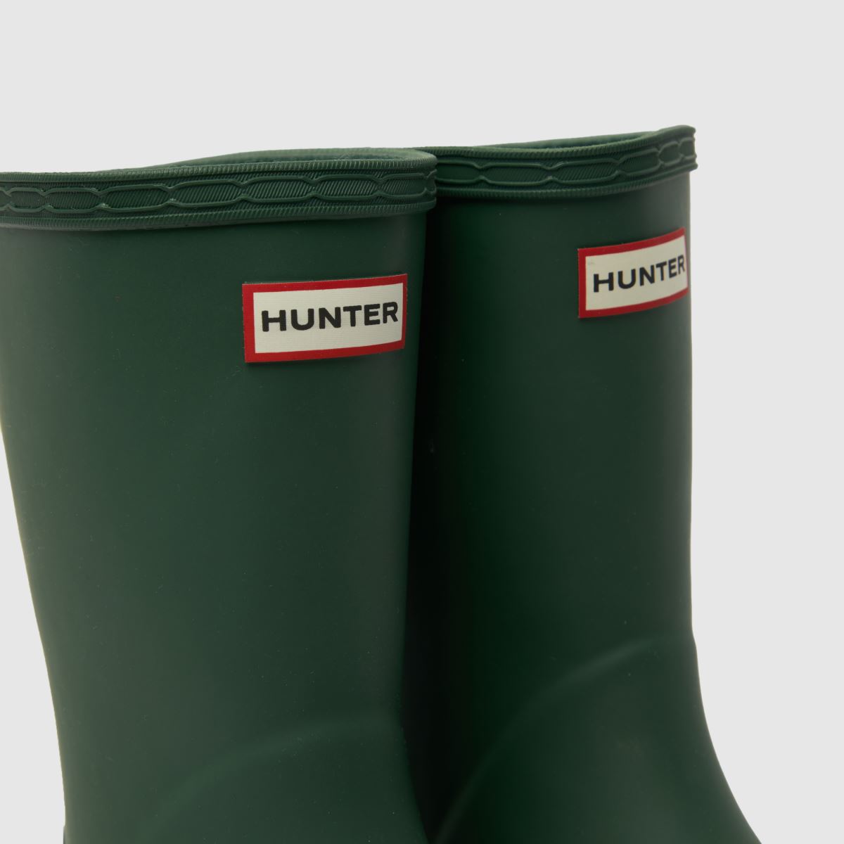 HUNTER BOOTS sötétzöld első osztályú kisgyermek gumicsizma
