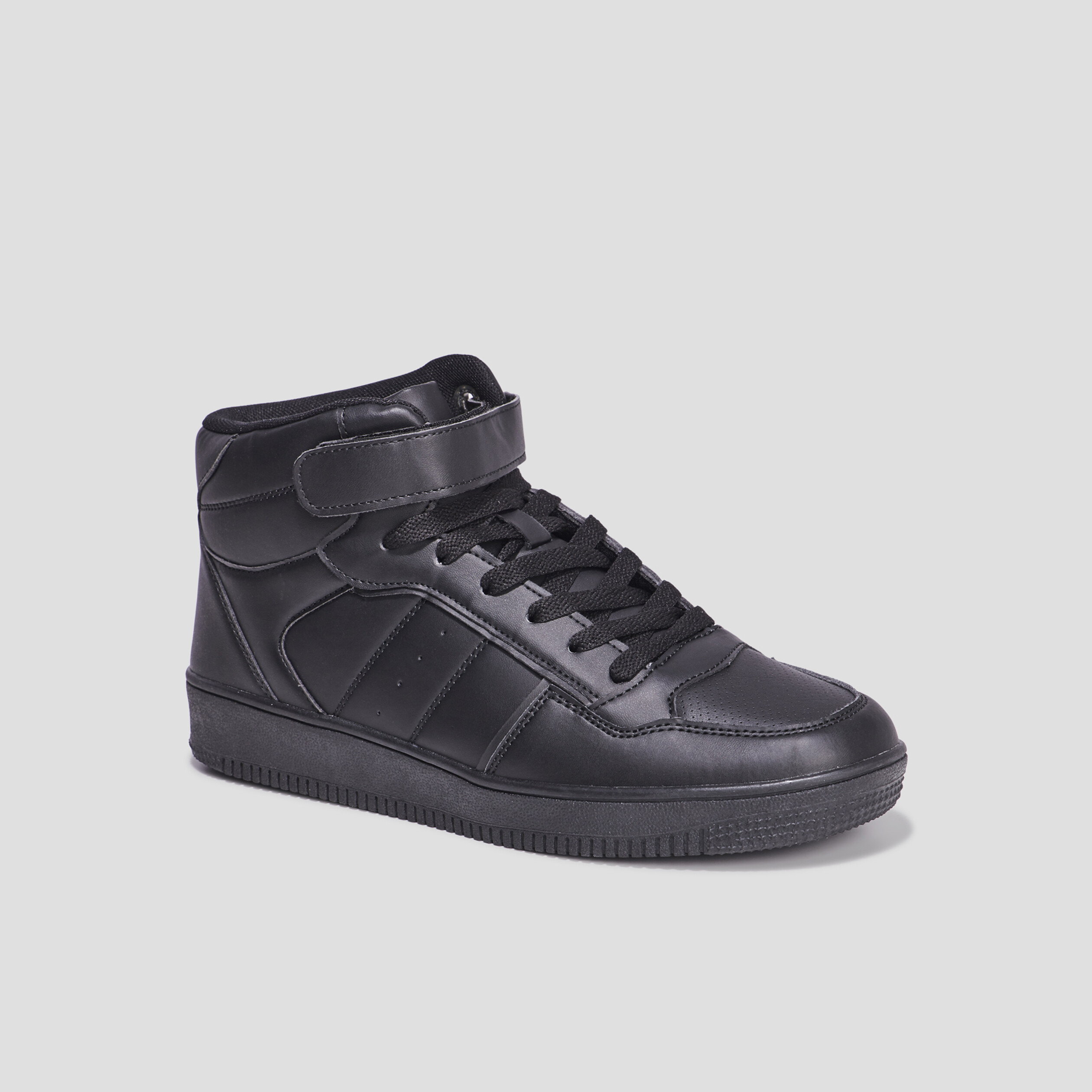 Baskets montantes Creeks Ktempete noir homme | La Halle