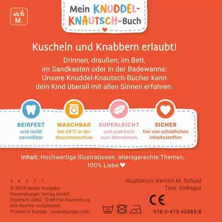Mein Knuddel-Knautsch-Buch: Meine ersten Fingerspiele
