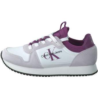 Calvin Klein Runner Sock Laceup NY in weiß