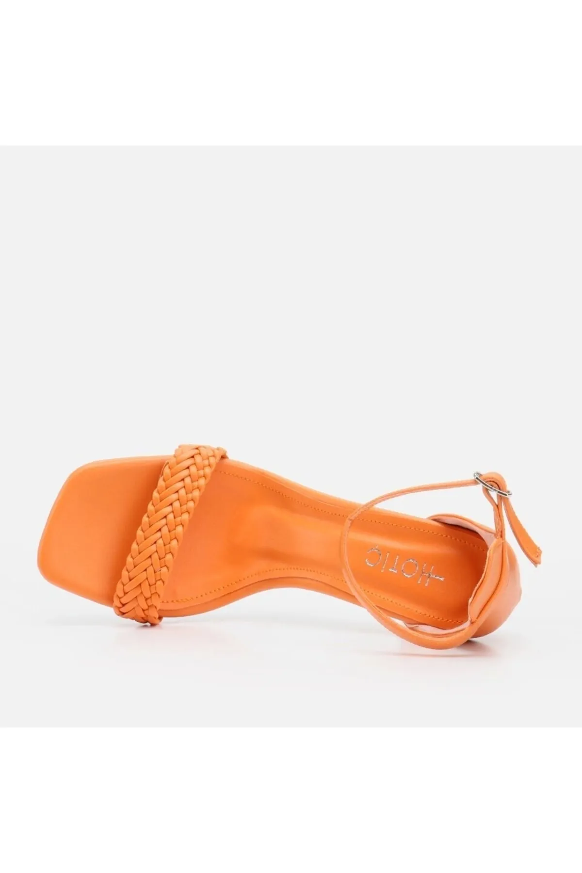 Hotiç  Sandalette - Orange - Pfennigabsatz/Stiletto