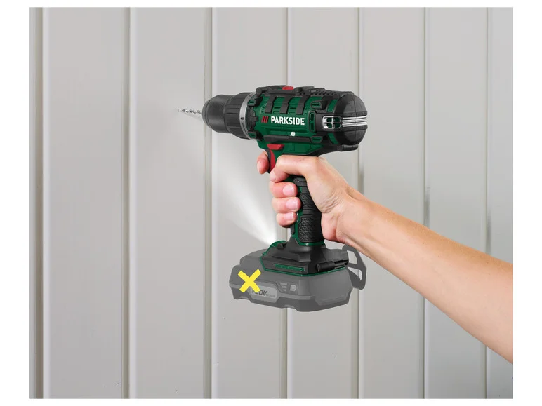 Furadeira/Parafusadeira sem fio PARKSIDE® 20V PABS 20-Li G8, 20V