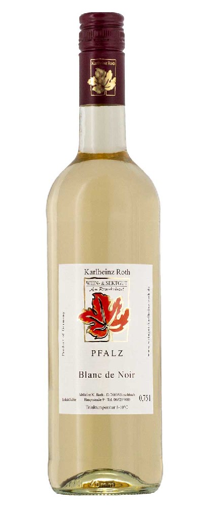 Wein- & Sektgut Karlheinz Roth Weingut Karlheinz Roth Blanc de Noir QbA 2023