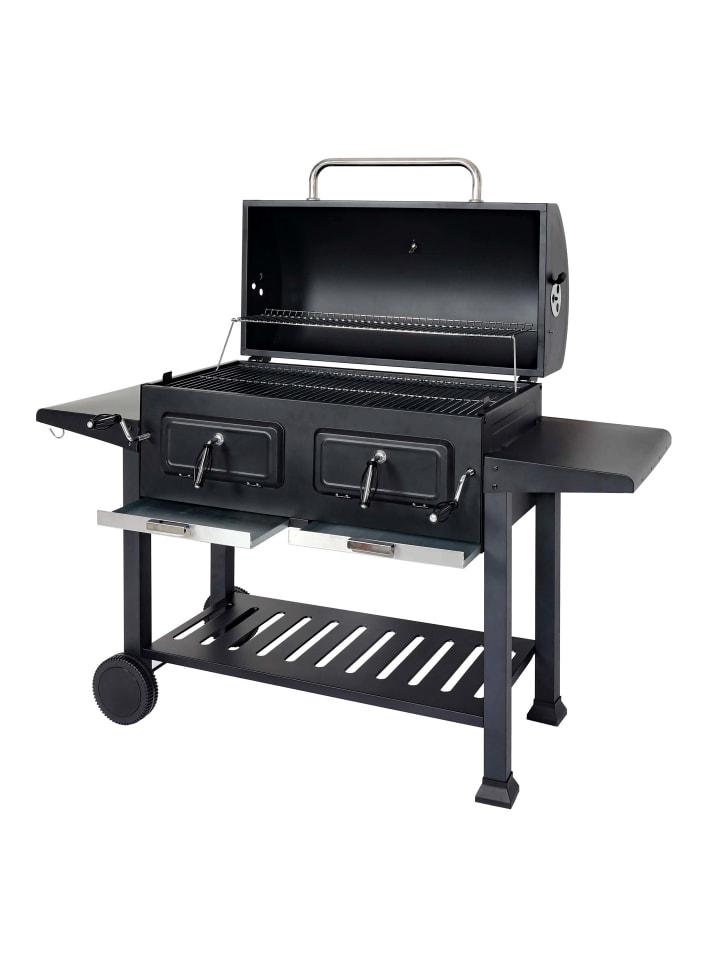 MCW Holzkohlegrill K94 mit Deckel und Ablage günstig kaufen onesize