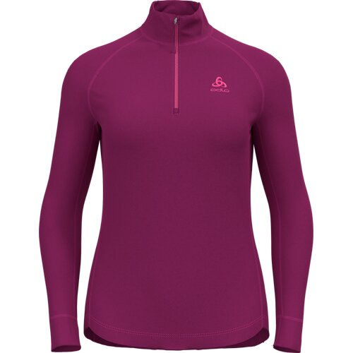 DAMEN ROLLI MID LAYER 1/2 ZIP BERRA