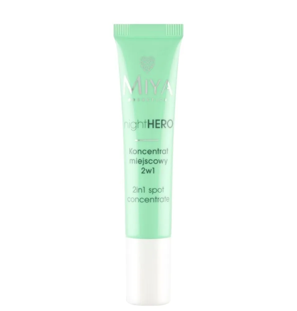Miya nightHERO - 2 u 1 koncentrat za lokalnu upotrebu za proširene pore i nesavršenosti 15 ml