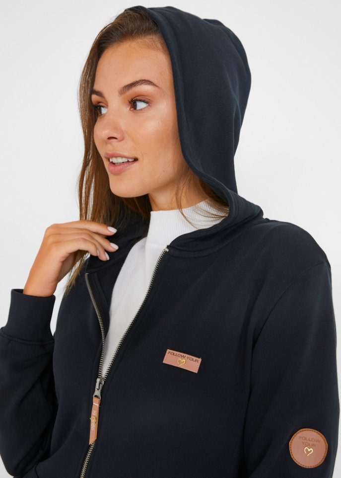 Sweatjacke mit Kapuze