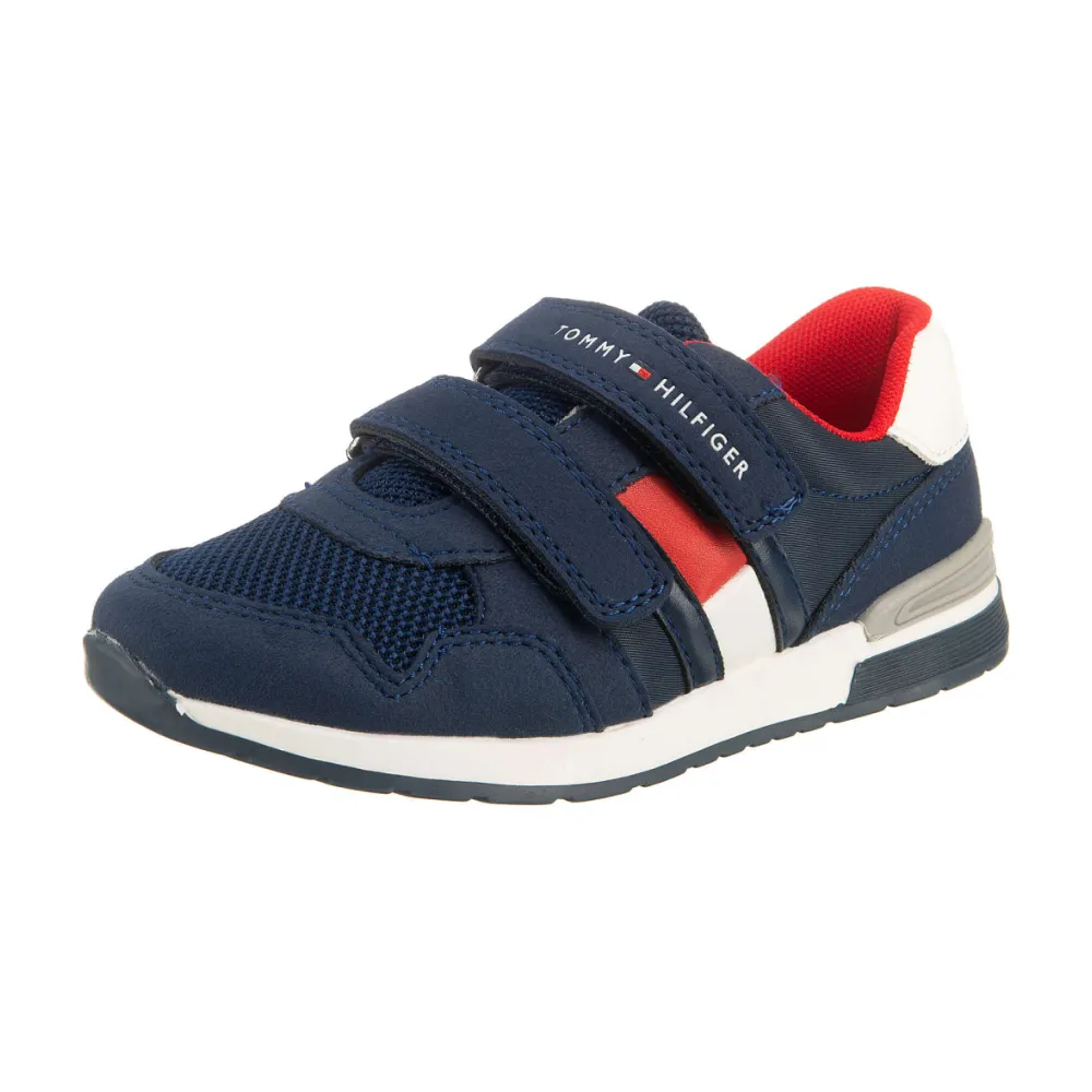 Tommy Hilfiger Low Cut Velcro T1B4-30481-0732800- / blau