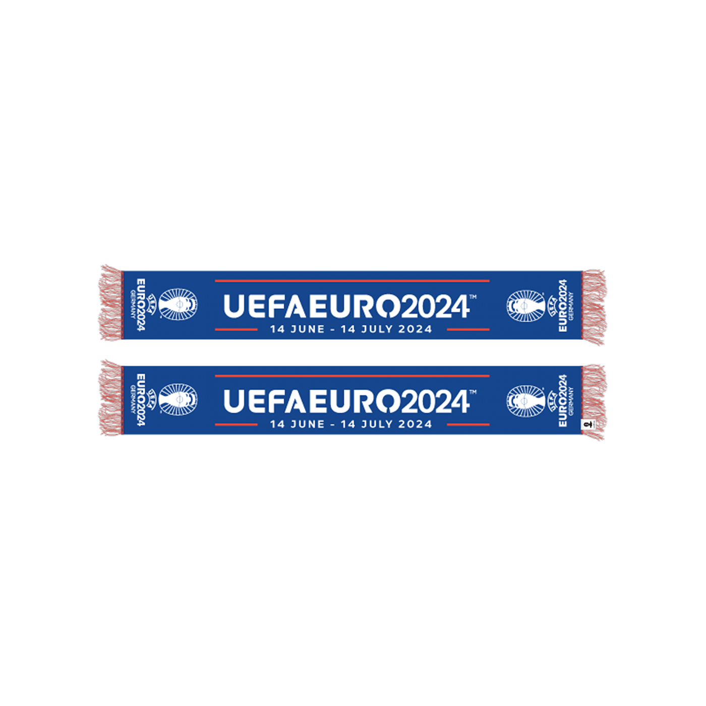 UEFA EURO 24 Fanschal Blau