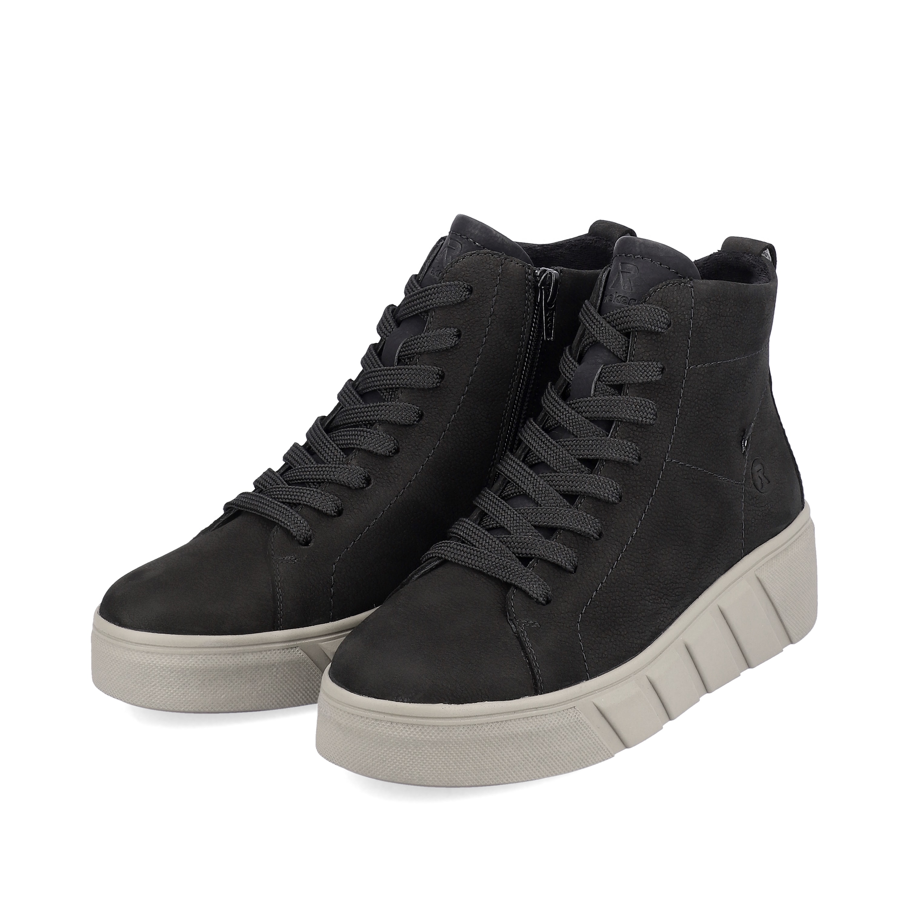 Rieker Damen Sneaker High urban black