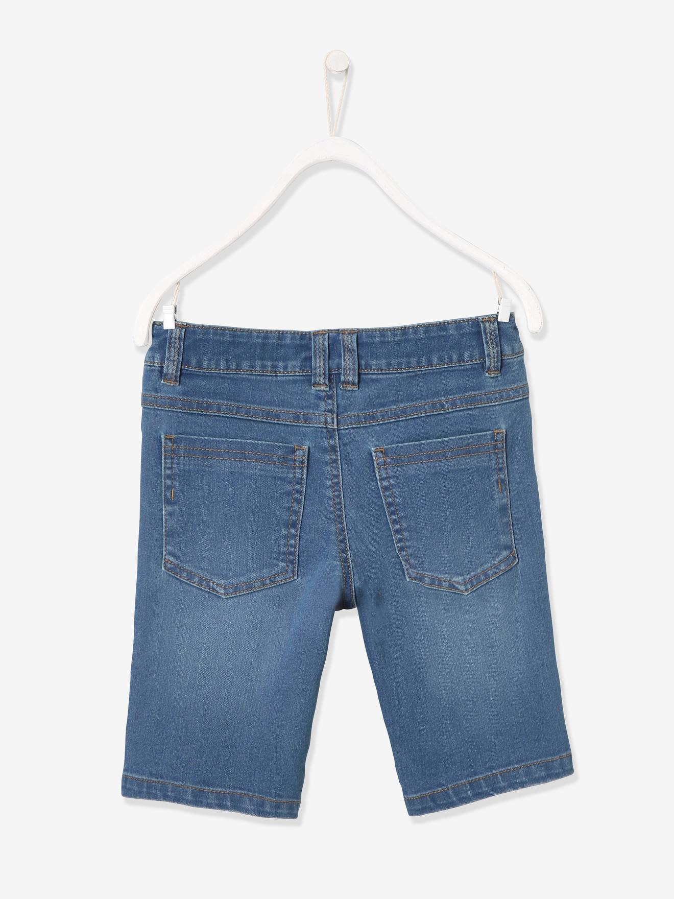 Bermuda en jean Basics garçon denim brut