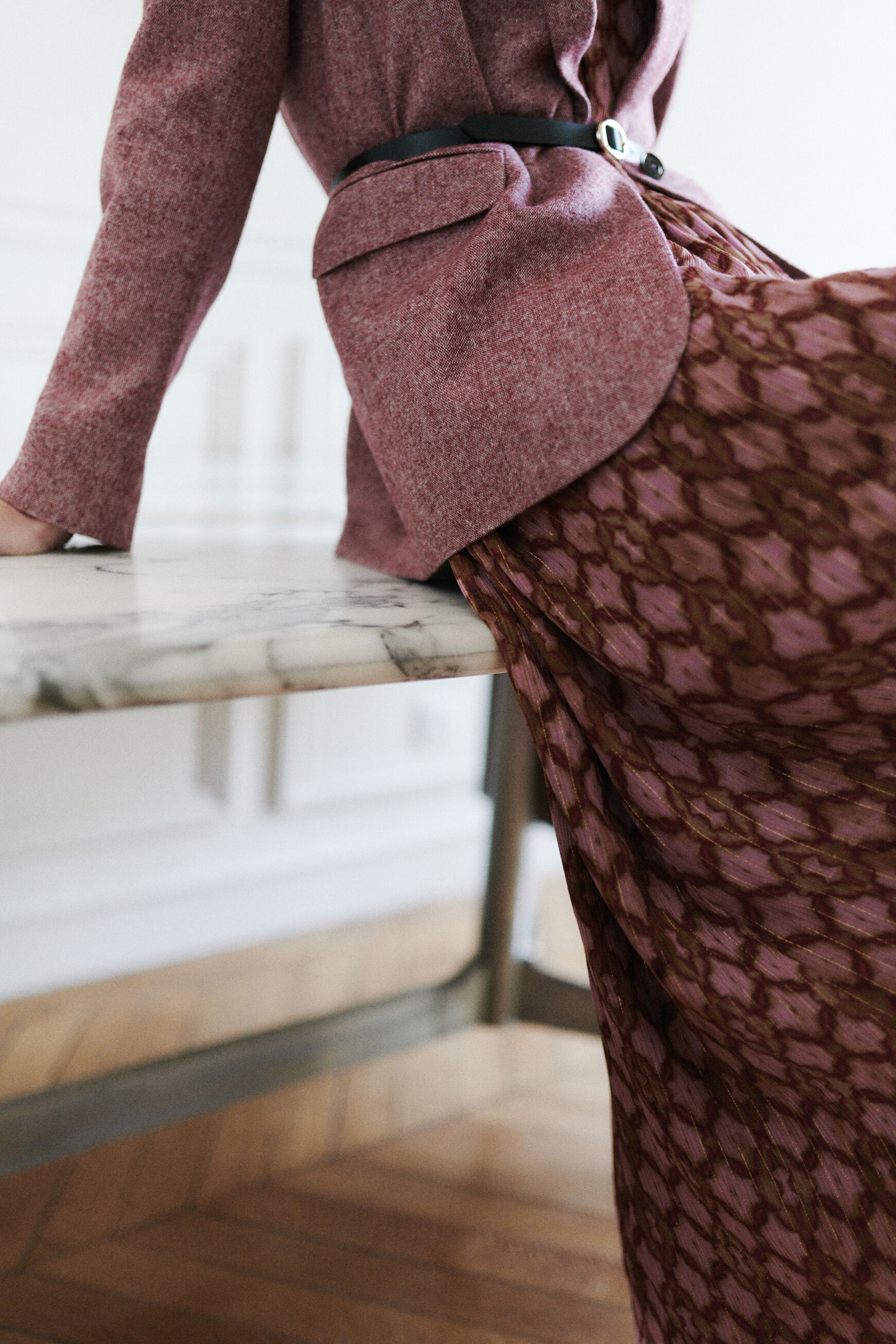 robe bella rose femme