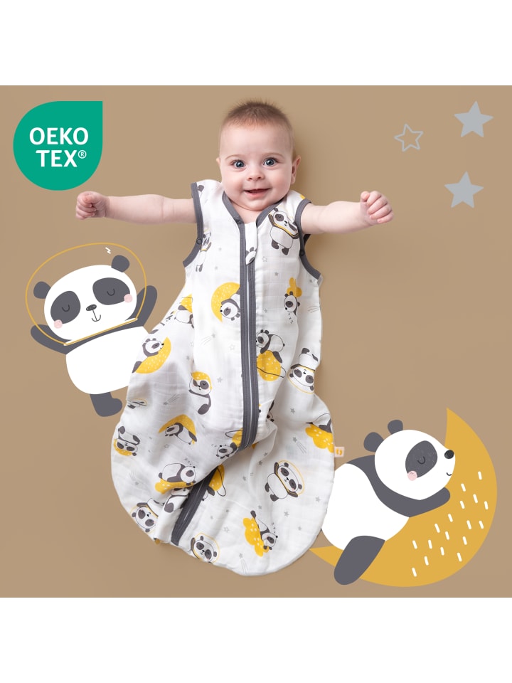 Schlummersack Musselin Babyschlafsack, 0.5 TOG in Gold günstig kaufen