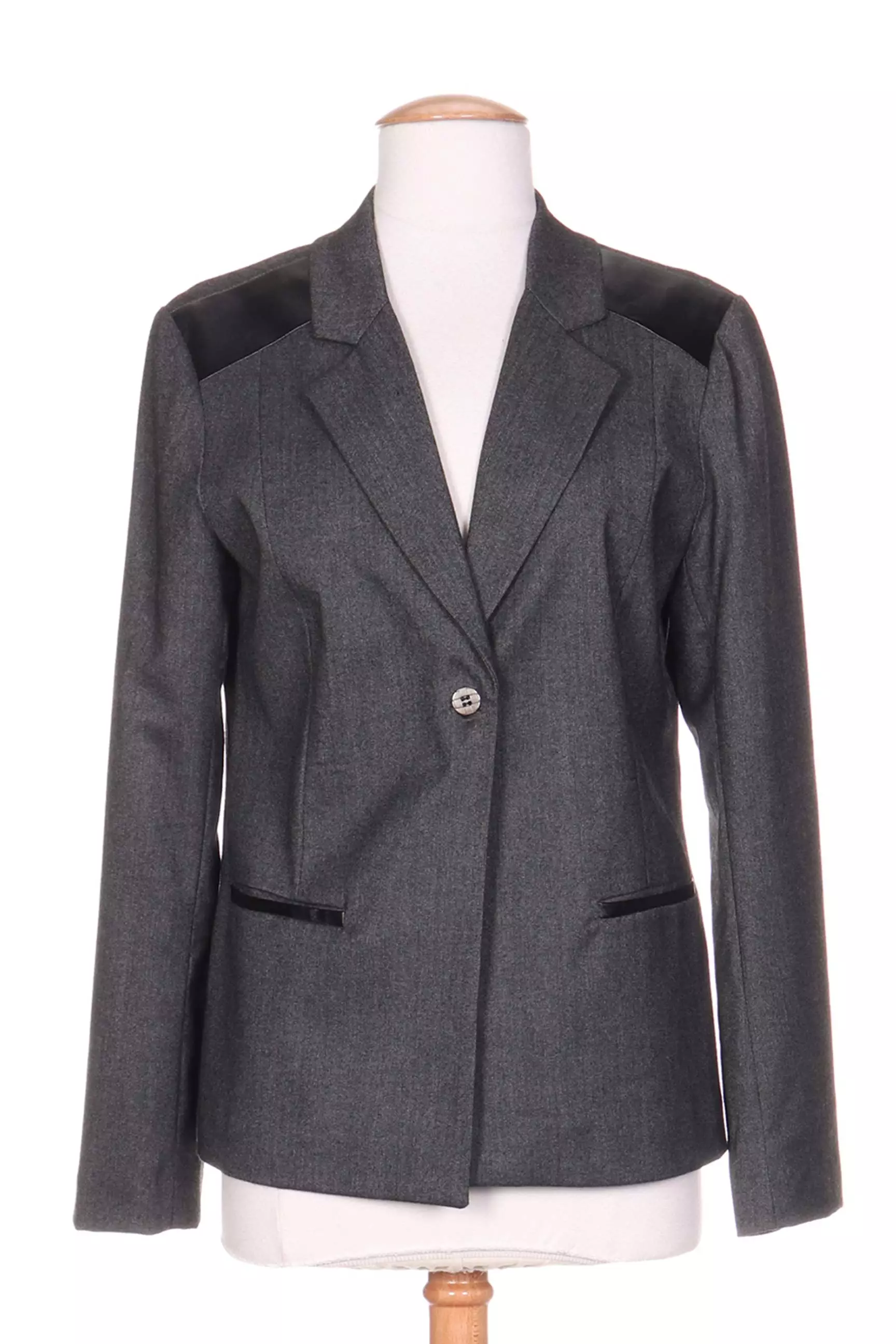 Coleen Bow Vestecasual Femme couleur gris