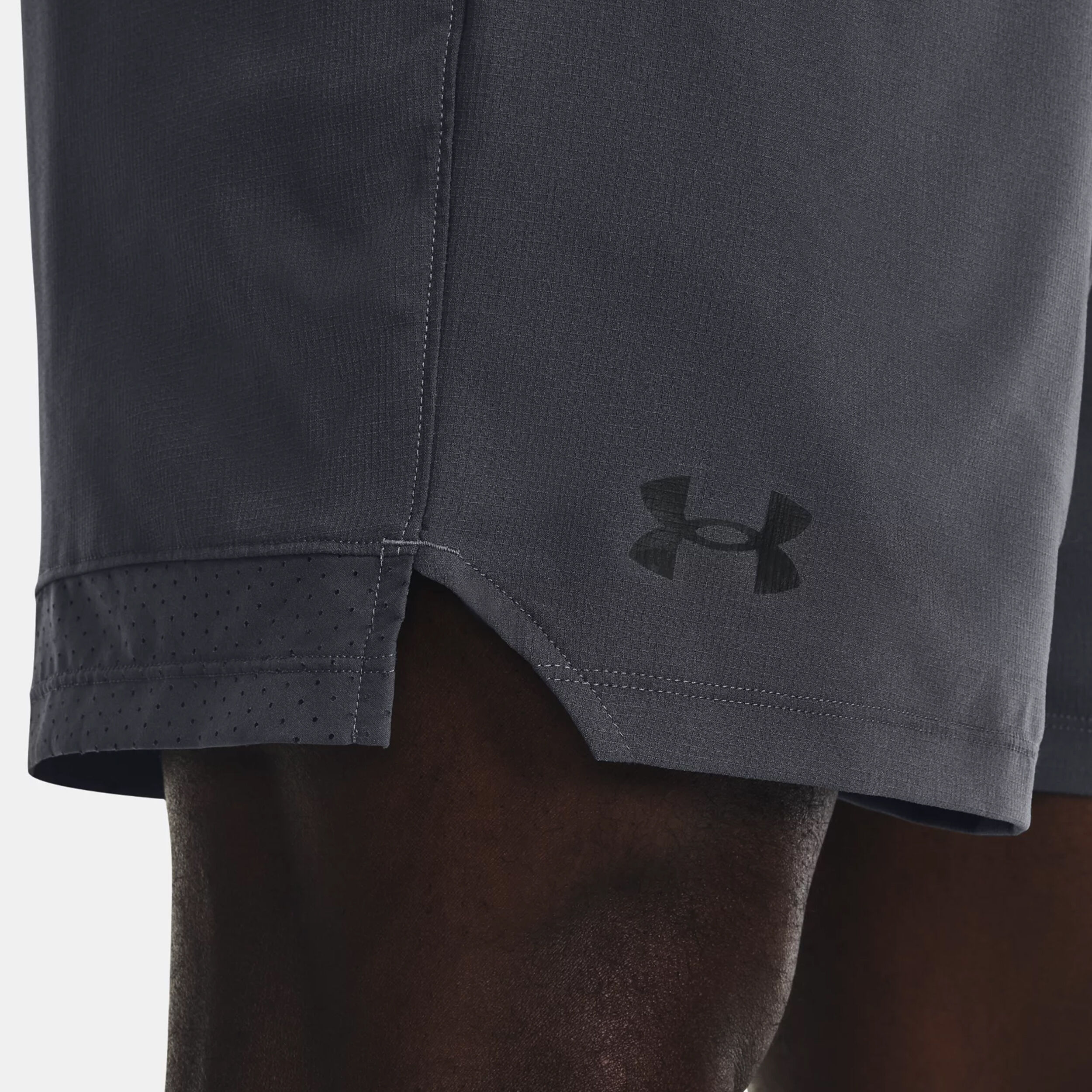 Vansih Woven 6in Shorts Herren - Dunkelgrau, Schwarz