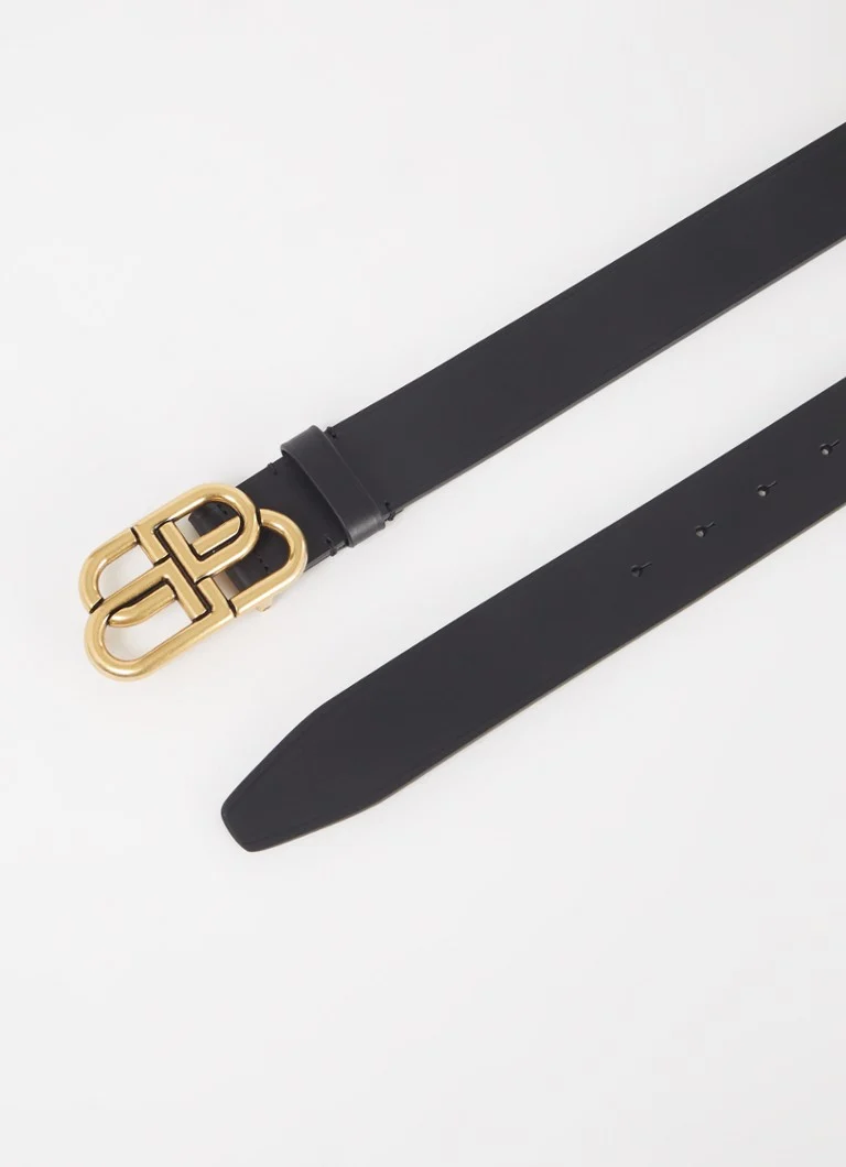 Ceinture Balenciaga BB en cuir de veau