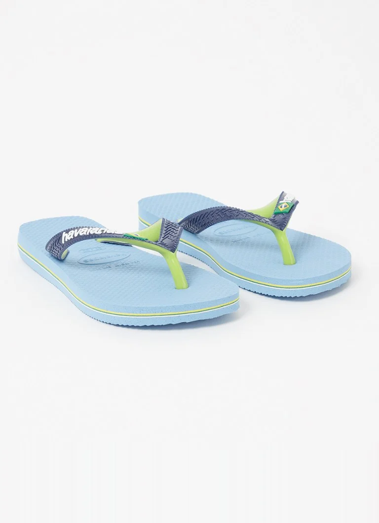 Pantofi hawaieni brazilieni cu logo
