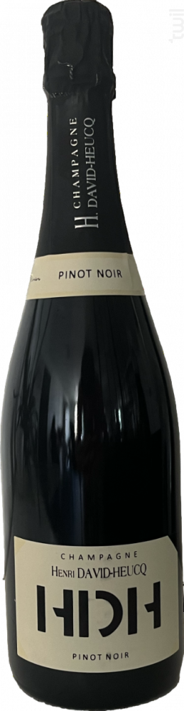 100% Pinot Noir Champagne Henri David-Heucq