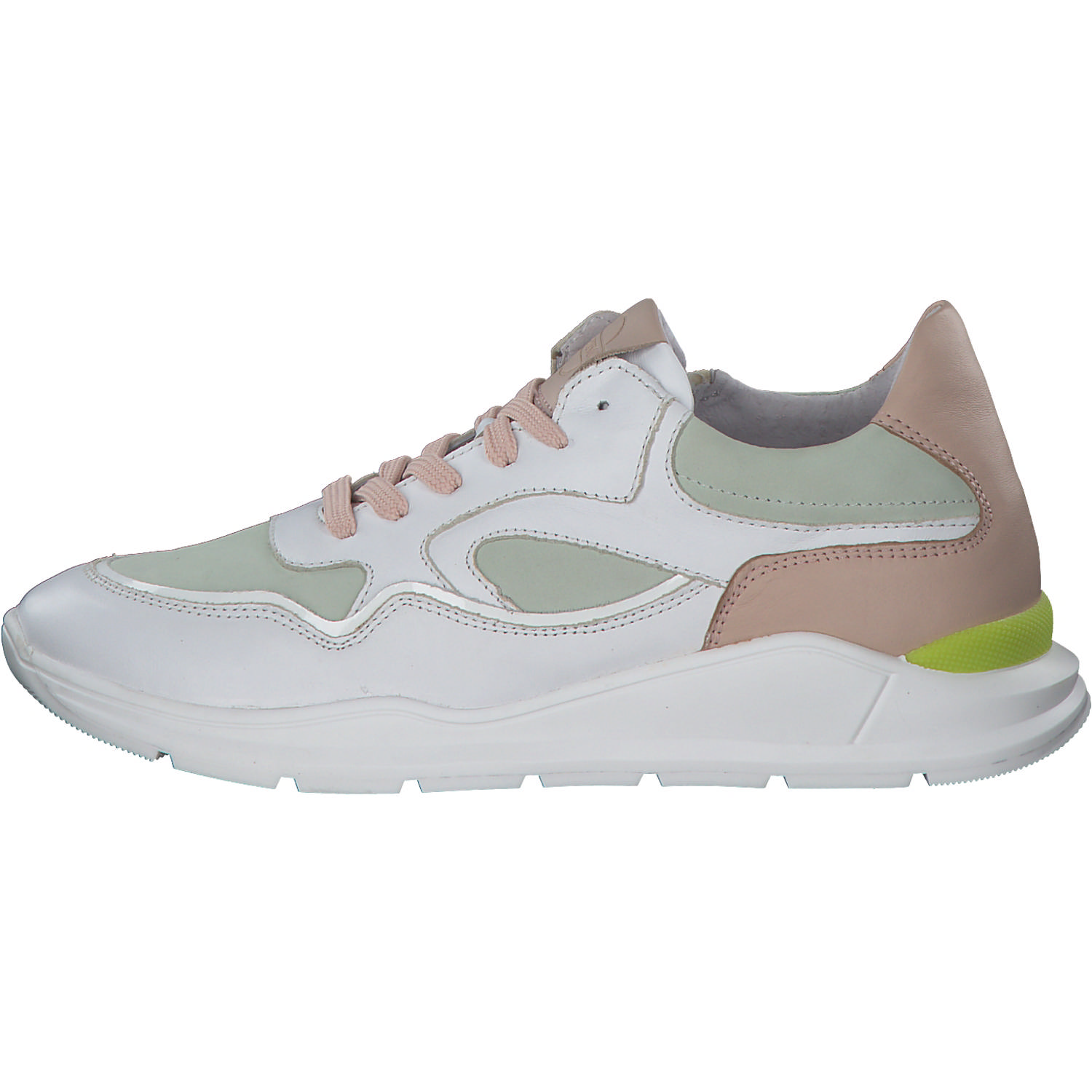 HIP Schuhe 1355, Schnürschuhe, Damen, white combi