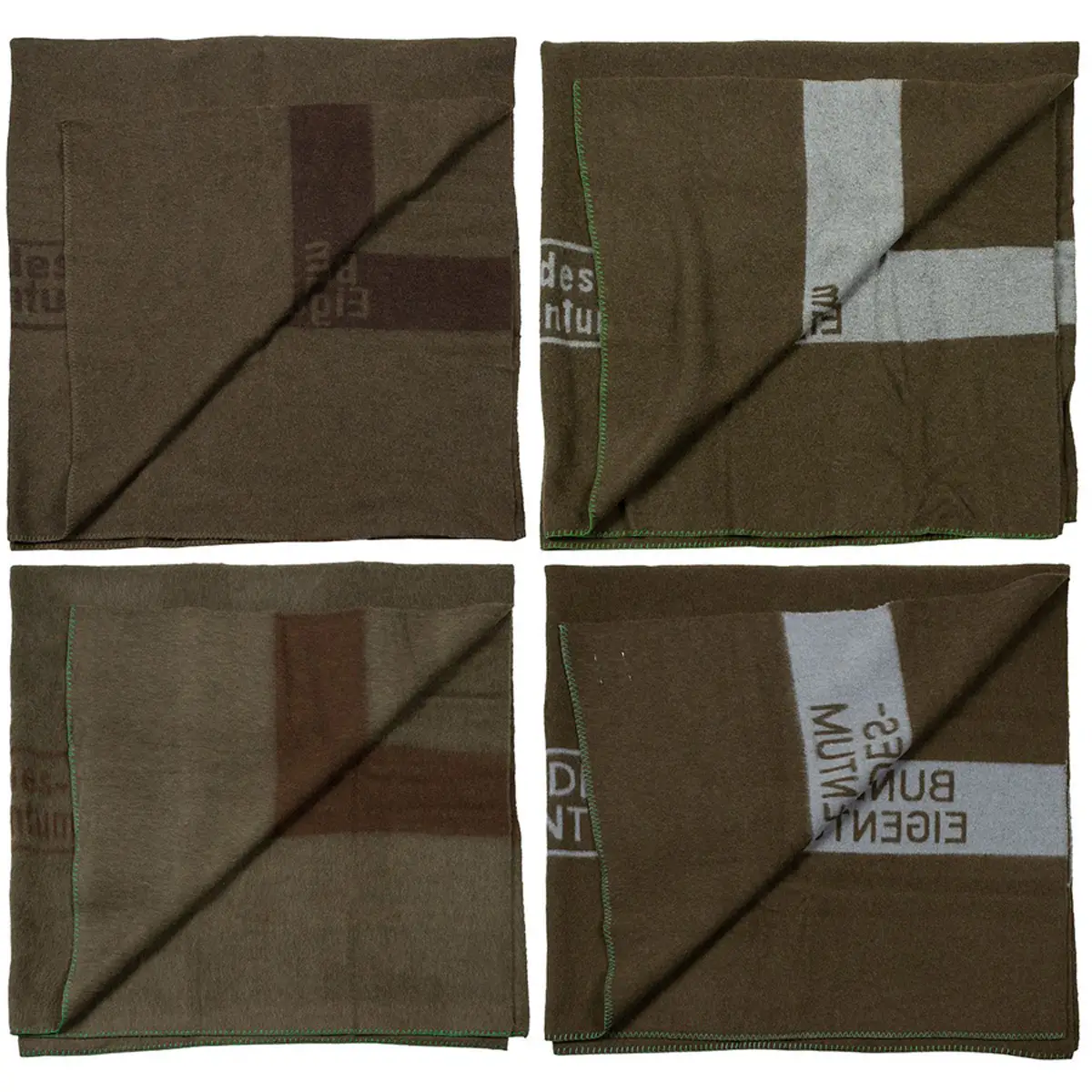 Original Bundeswehr Wolldecke neuwertig