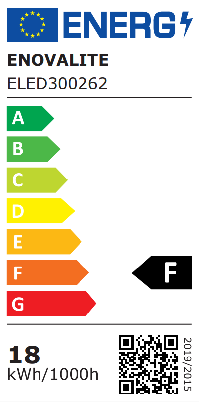 ENOVALITE LED Aufbauleuchte, 18W, 4000K, ø250mm