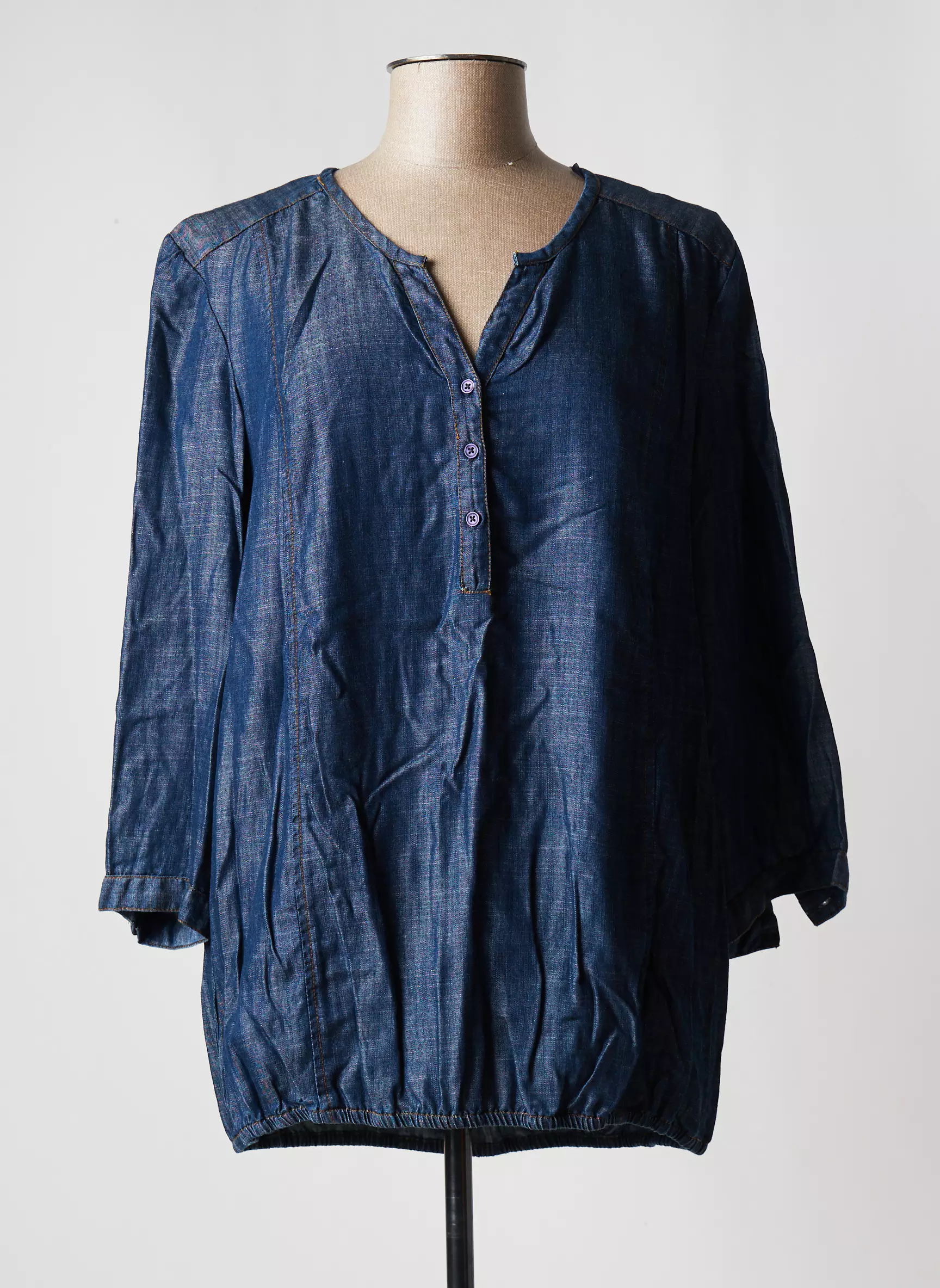 Ciso Blouses Femme couleur bleu
