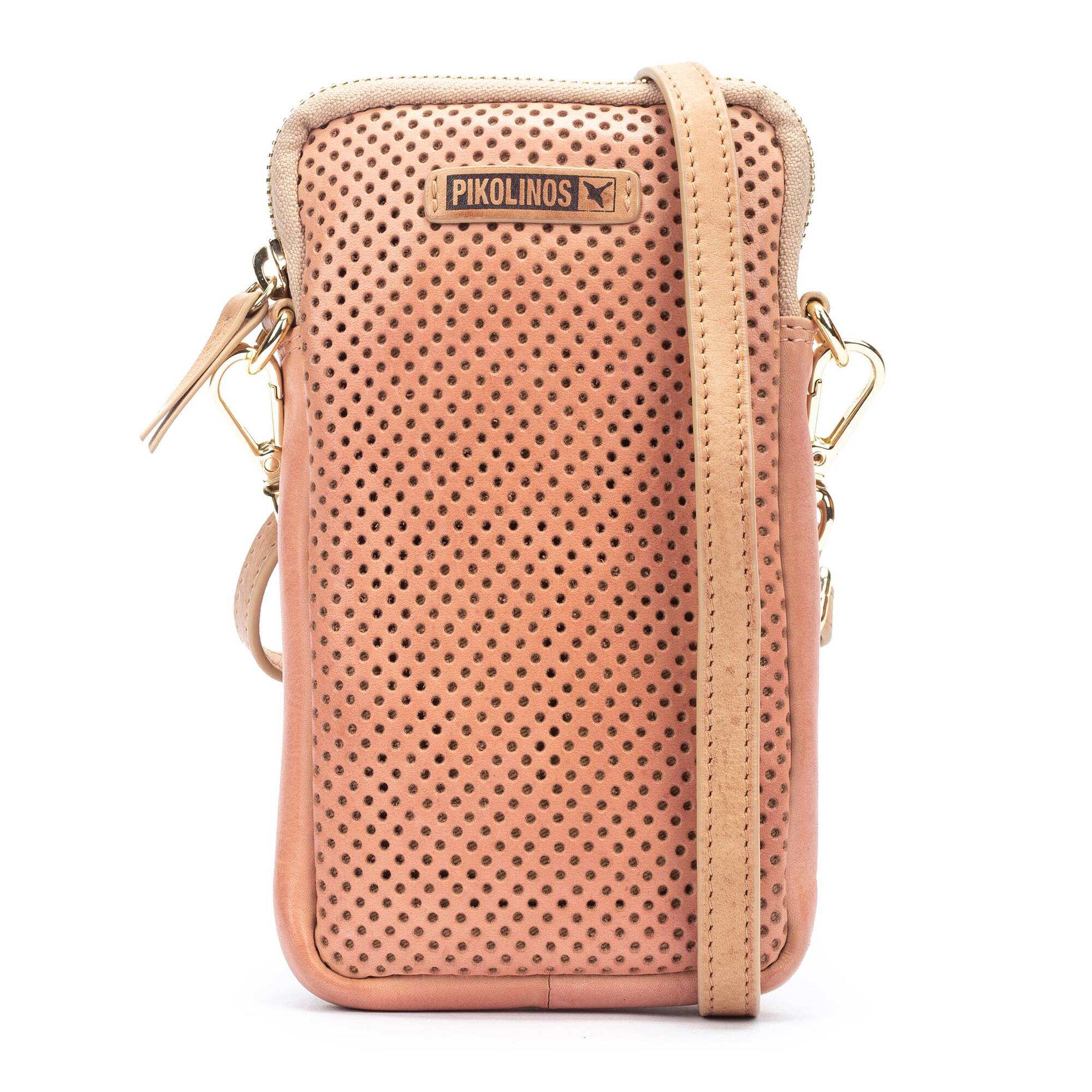 Damska torebka typu crossbody - PEACH
