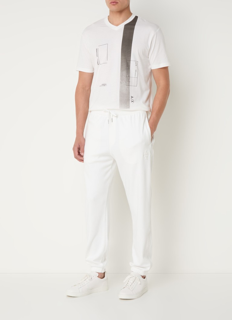 Tricou Armani Exchange cu logo imprimat