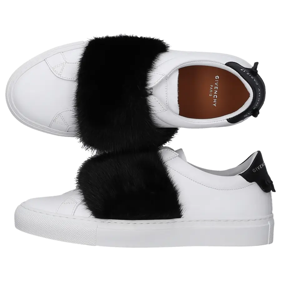 Givenchy - Sneaker low Kalbsleder - weiß