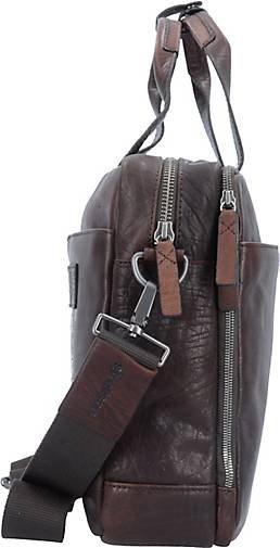Strellson Coleman Aktentasche Leder 38 cm Laptopfach