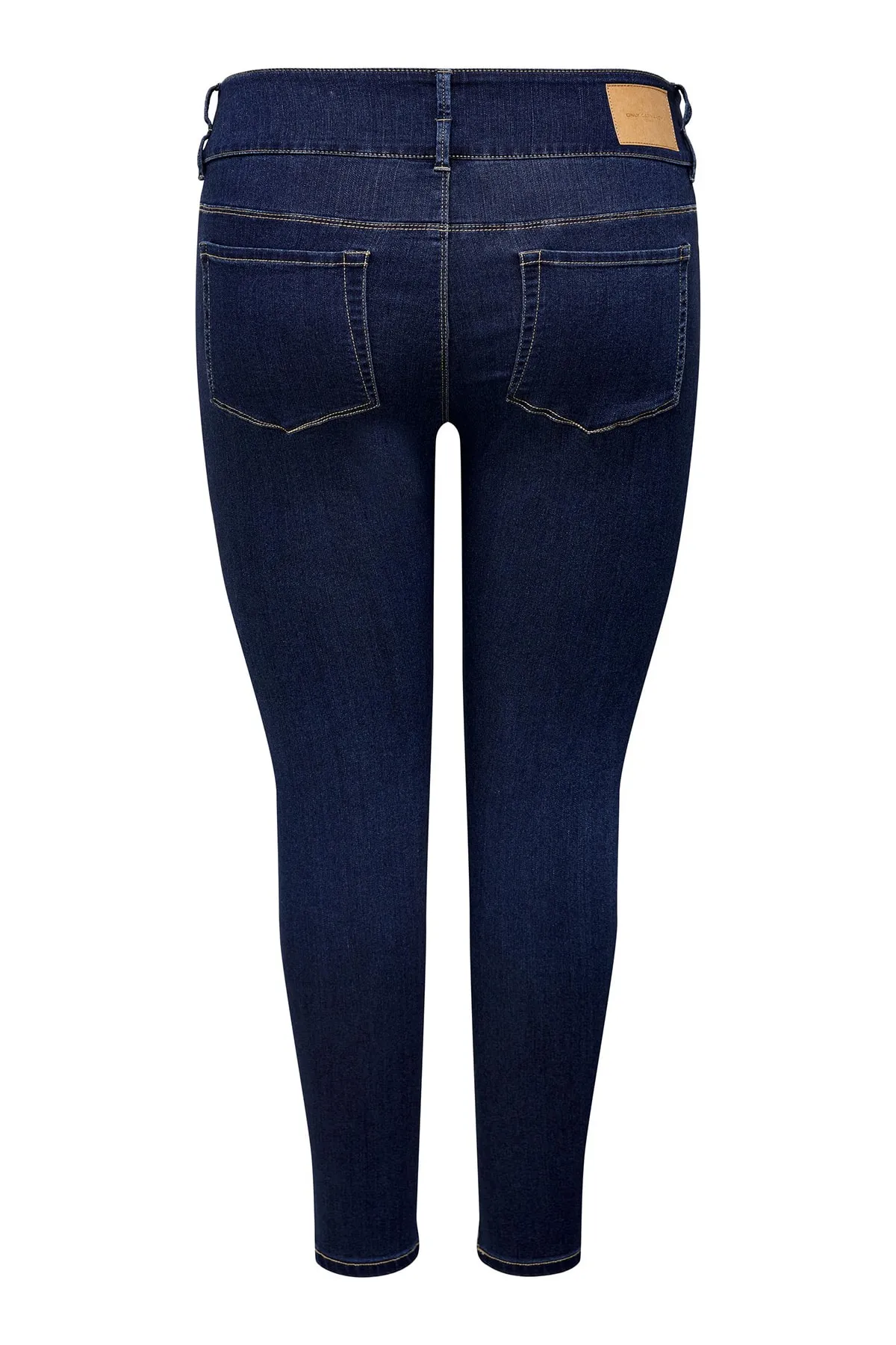 Only Carmakoma  Caranna Hw Sk Ank Dunkelblaue Jeans Noos