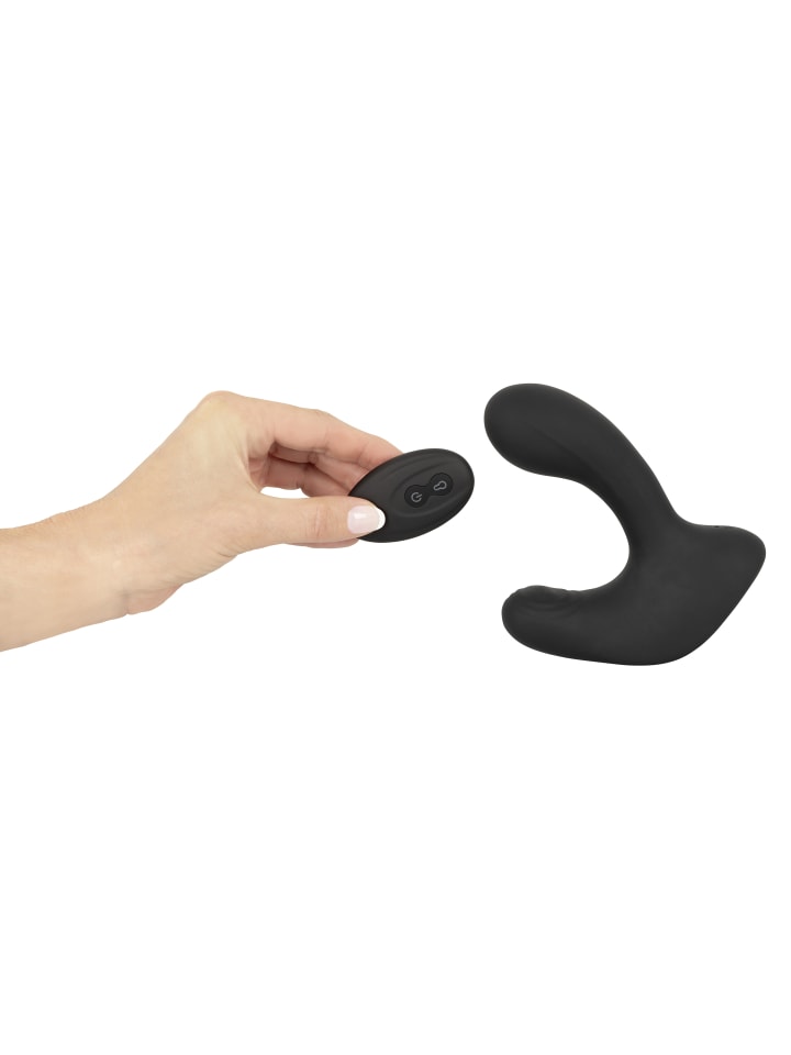 Rebel Analplug RC B-Plug with 3 functions in schwarz günstig kaufen 14,3 cm