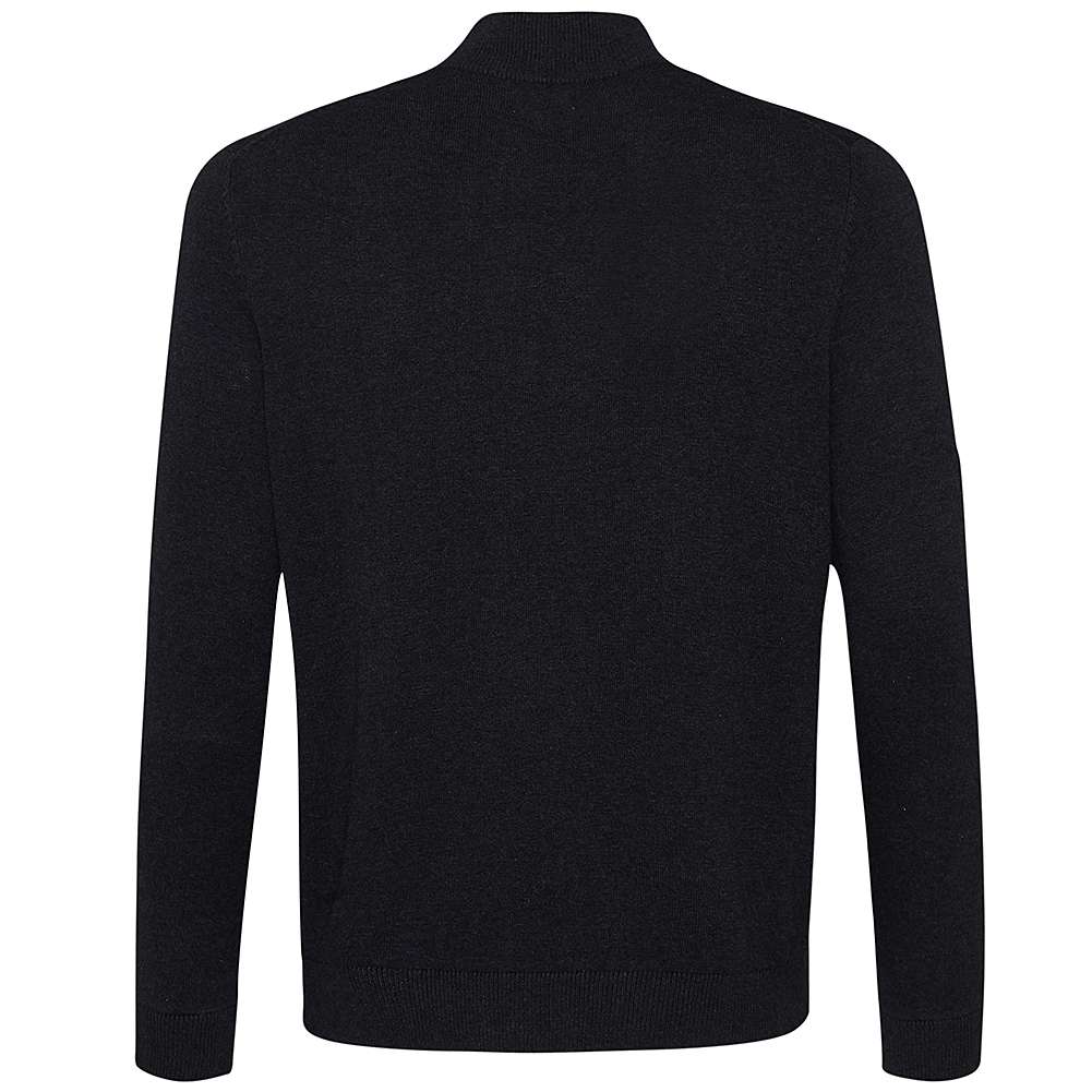 BEN SHERMAN Funnel Neck 1/4 Zip Herren Sweatshirt 0072165-ANTHRACITE