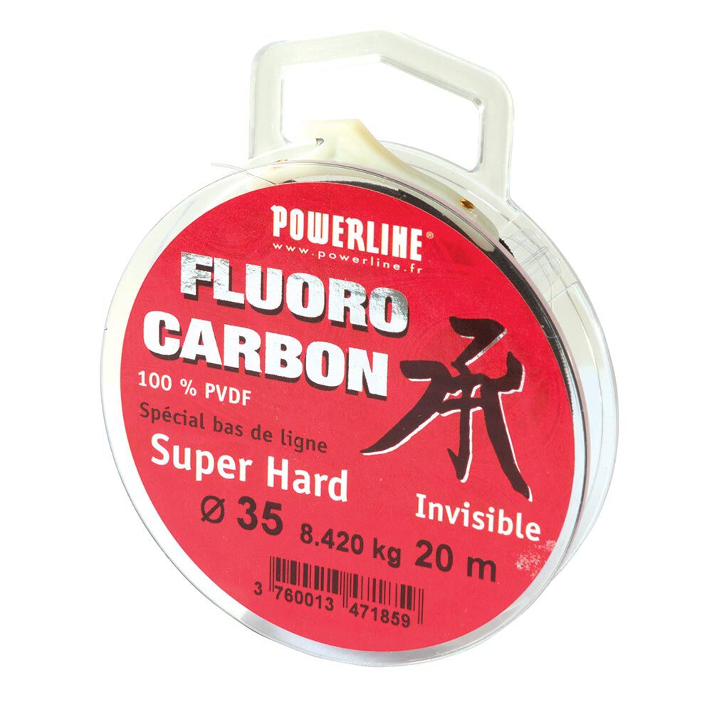 20m Fluorocarbon Powerline for Invisible Leader