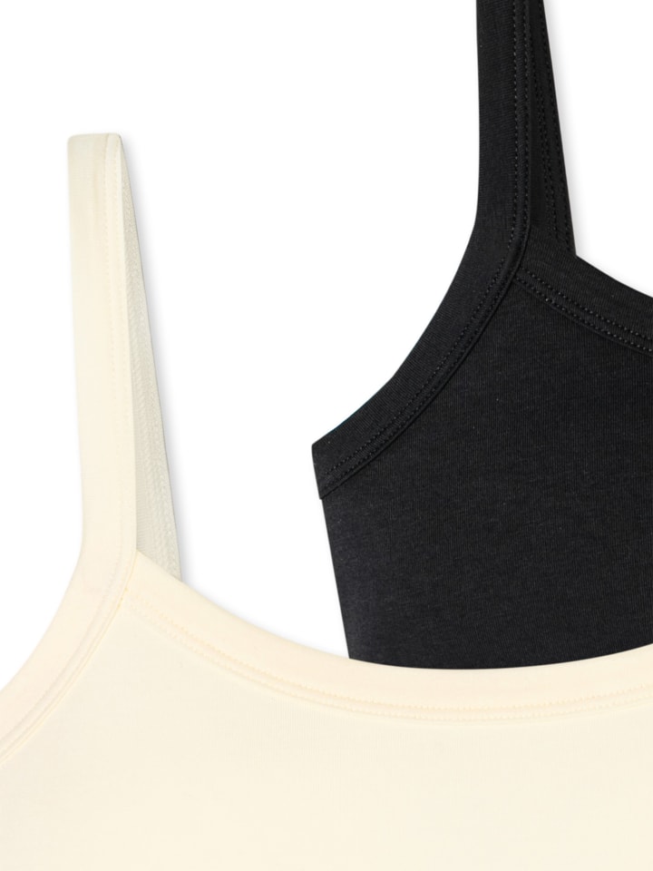 Schiesser Bustier Fresh Vibe in schwarz, weiss günstig kaufen