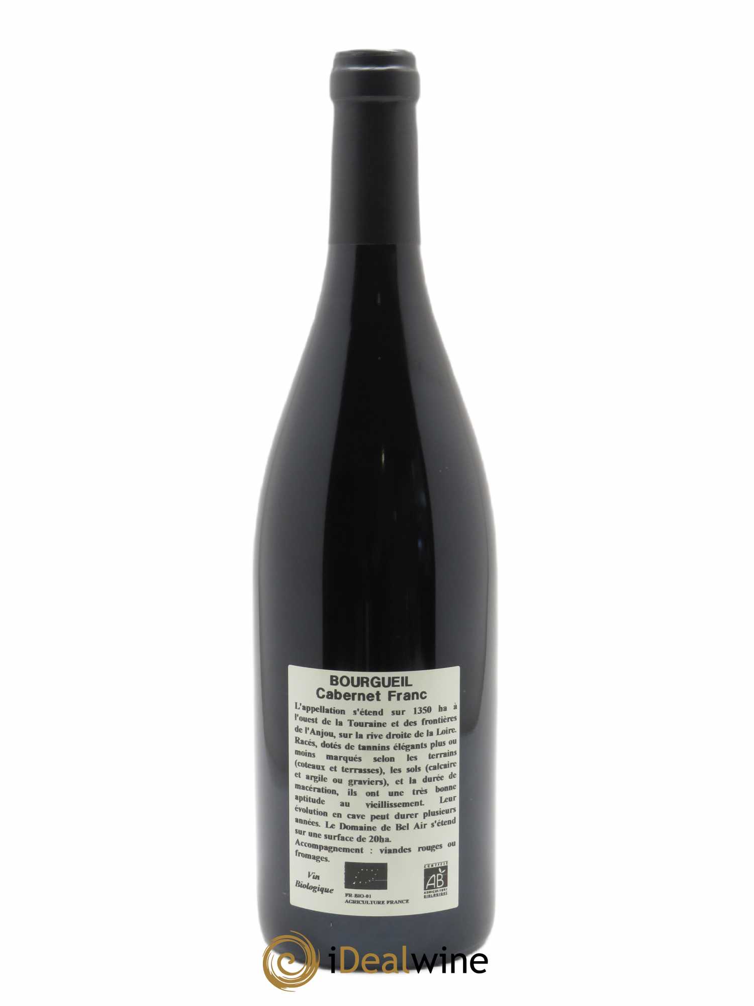 Bourgueil Vingt Lieux Dits Domaine du Bel Air  2020 - Lot de 1 Bouteille