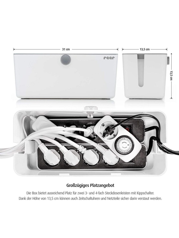 Reer CableGuard Kabelbox in Weiß ab 0 Monate günstig kaufen onesize