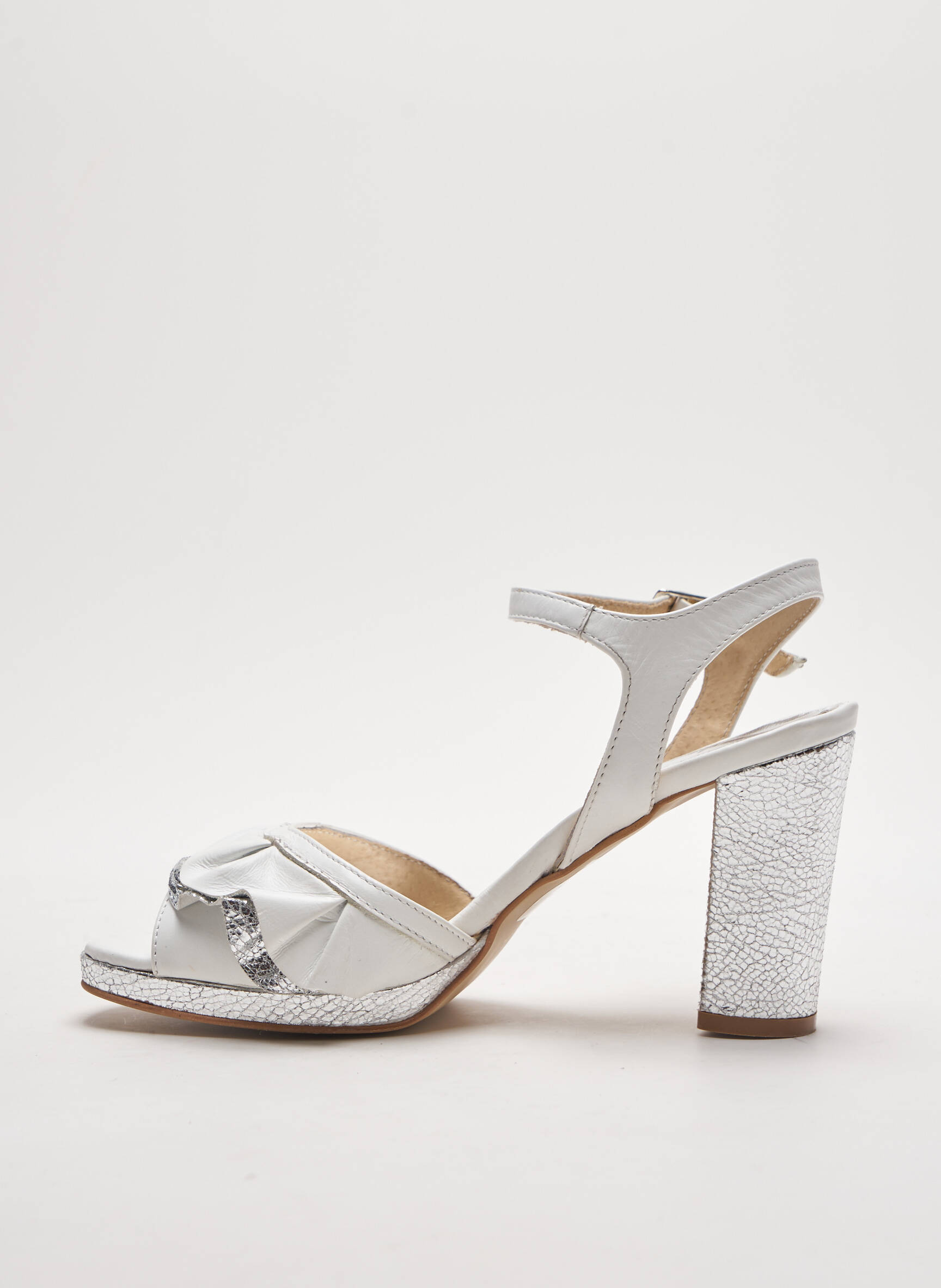 Denouee Sandales Nu Pieds Femme couleur gris