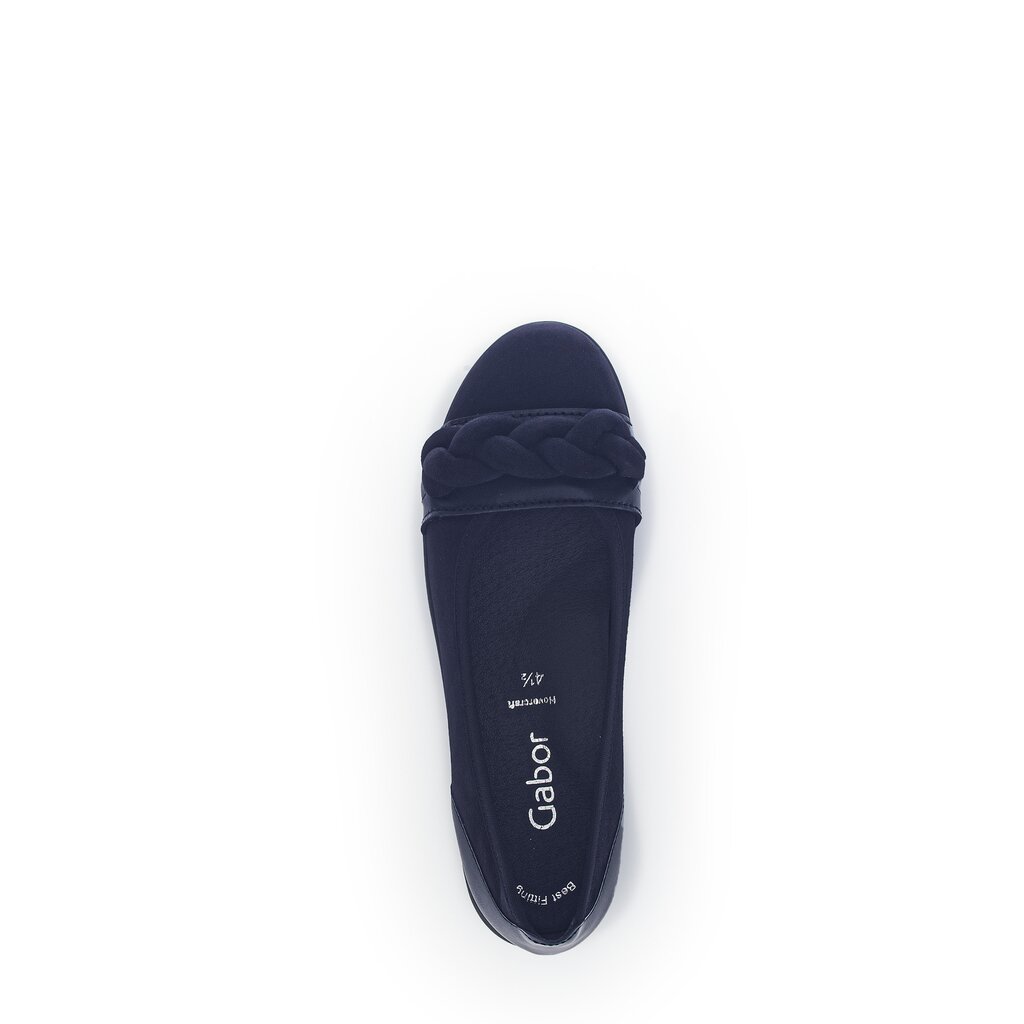 Gabor fashion Sportliche Ballerina blau