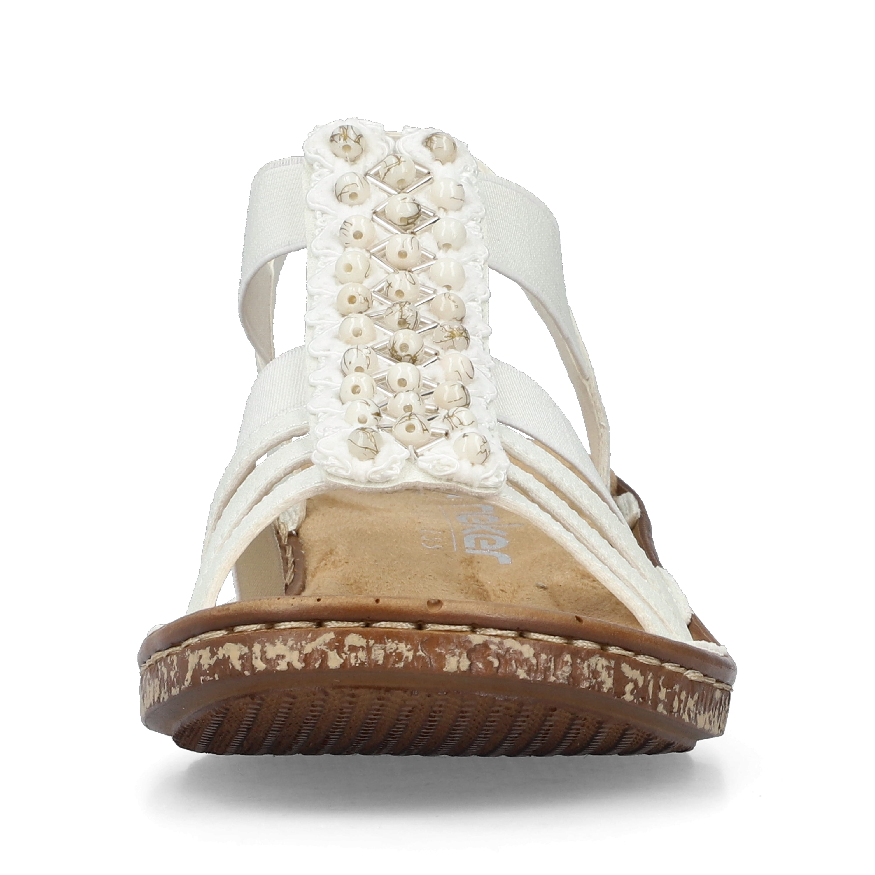 Rieker Damen Riemchensandalen hellbeige