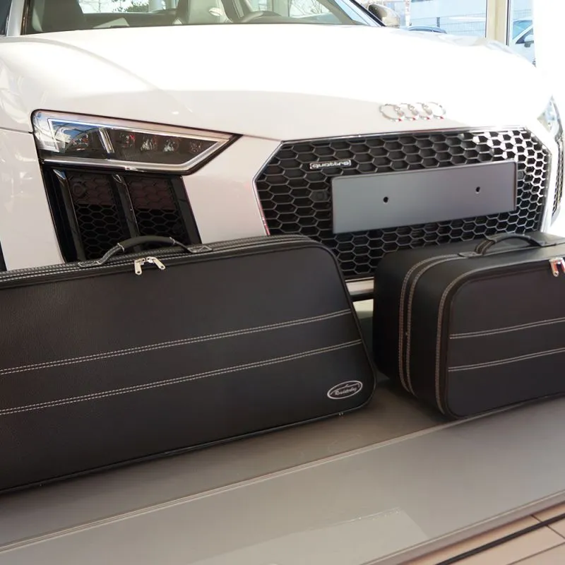 Roadsterbag Audi R8 4S Spyder\/Roadster (EU) ab 2015 Kofferset Kofferraum 2-tlg.