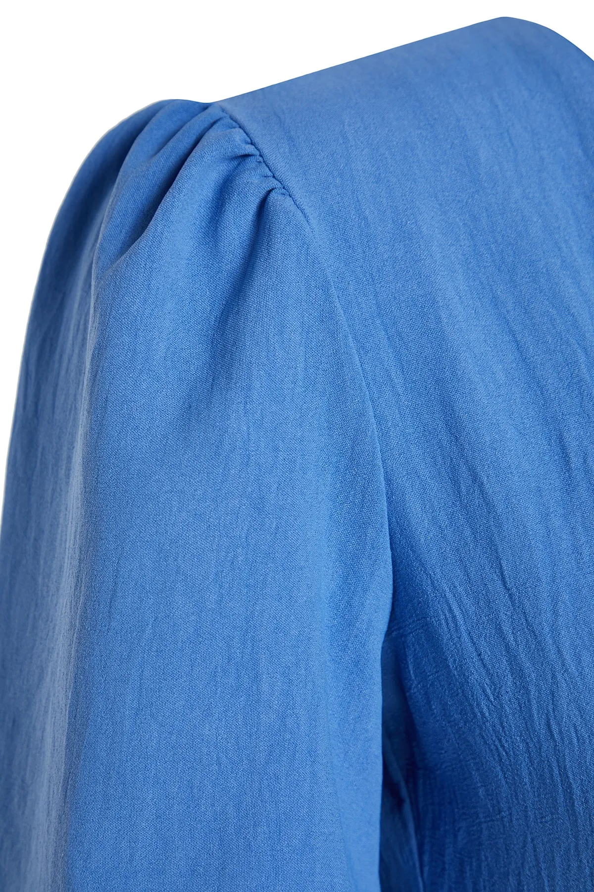 Trendyol Collection  Weit geschnittenes Mini-Webkleid in Indigo TWOSS20EL0400